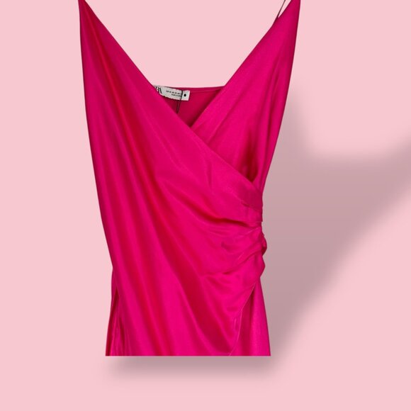 Zara Fuchsia Midi Dress - Picture 3 of 11